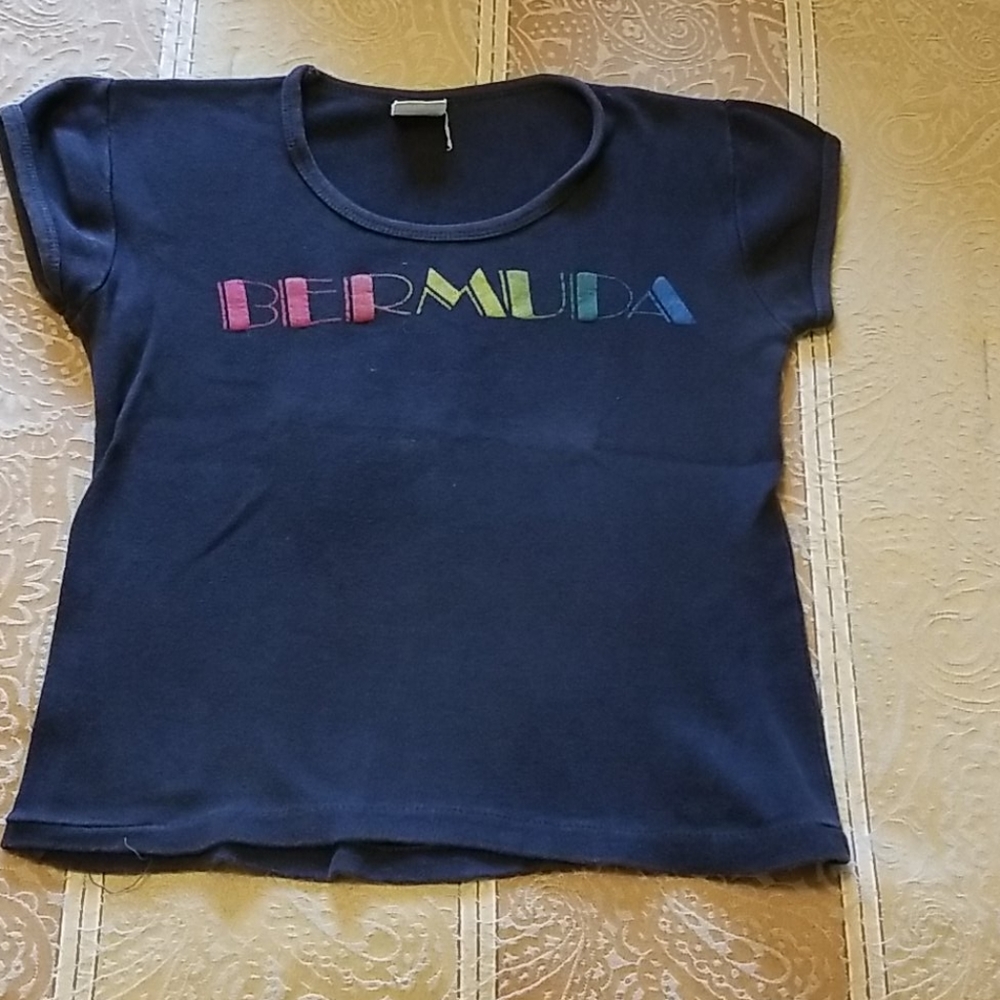 Vintage Bermuda Black Rainbow shirt